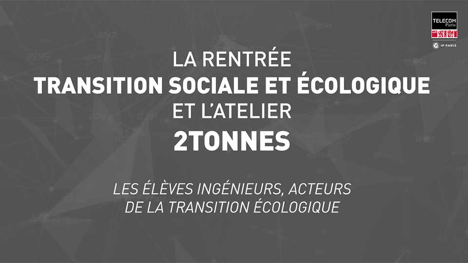 La rentrée TSE et l'atelier "2 tonnes", les élèves acteurs de la transition écologique (vidéo)