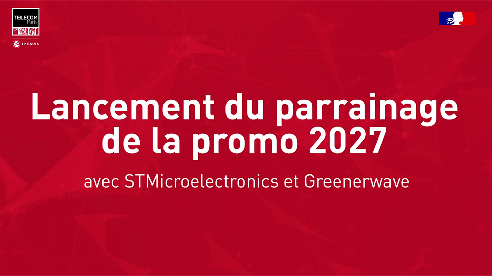 Lancement du parrainage de la promo 2027 (vidéo)