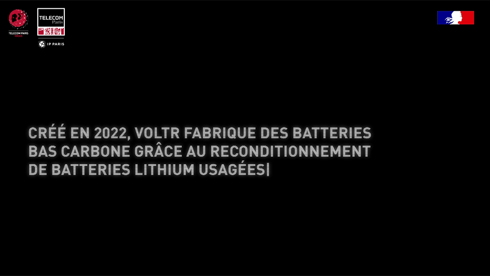 VoltR fabrique des batteries bas carbone grâce au reconditionnement de batteries lithium usagées (vidéo)